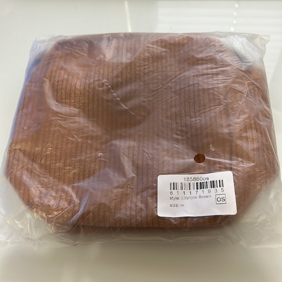 Pink Lily brown sling bag. - Picture 2 of 2